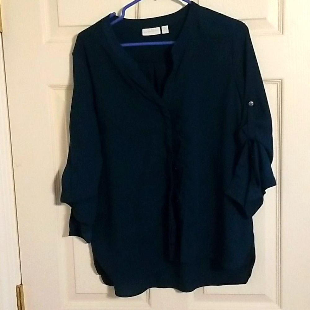 New York and company button up blouse